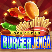 Burger Jenga Lock 2 Spin card game